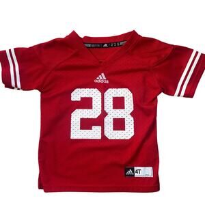 Adidas Wisconsin Badgers Football Jersey #28 Youth 4T